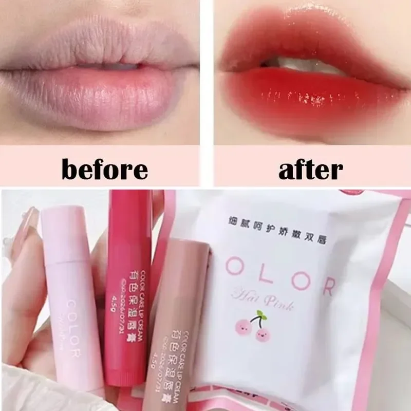 Lip Tint Korean - Губная помада, милый красный оттенок, косметика