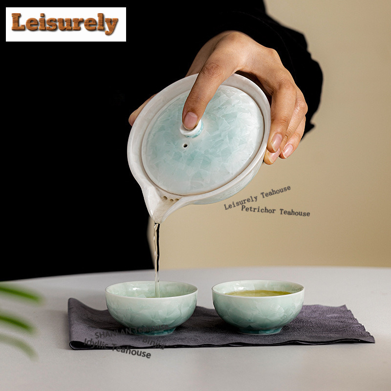 Кристаллическая глазурь-печь F – обзор и цена Korean Tea Set