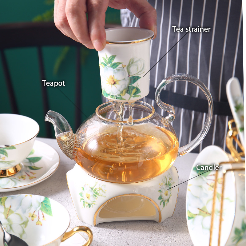 Чайный набор из камелии, костя – обзор и цена Korean Tea Set