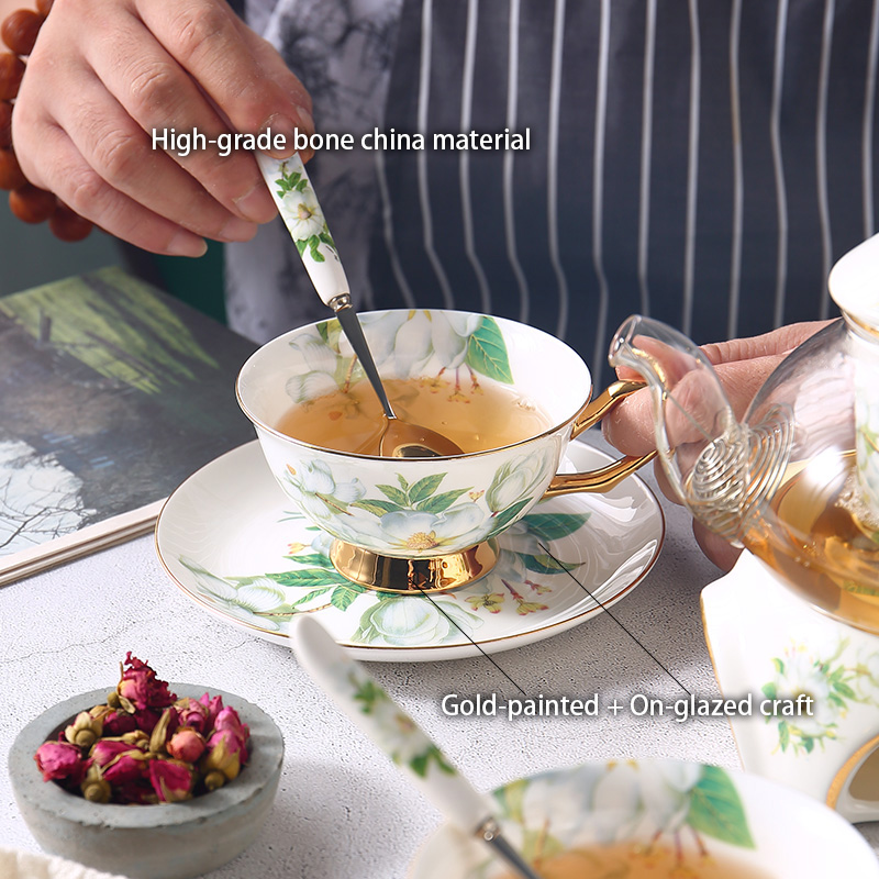 Чайный набор из камелии, костя – обзор и цена Korean Tea Set
