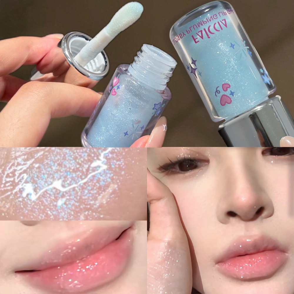 Сияющий блеск для губ Baby Blu – обзор и цена Lip Tint Korean